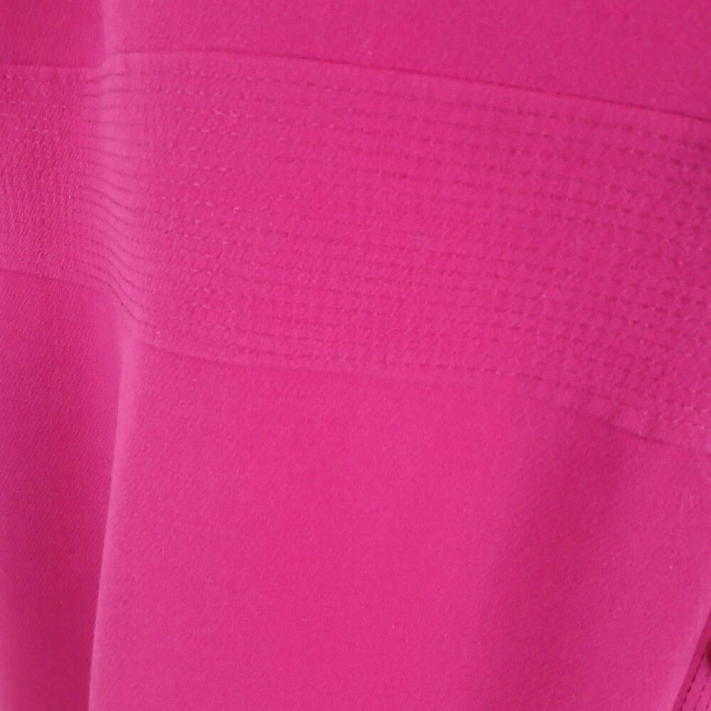 Talbots Fuchsia Sleeveless Midi Dress with Side Button Detail - Picture 8 of 10